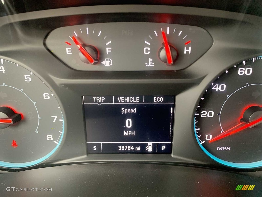 2020 Equinox LS AWD - Nightfall Gray Metallic / Ash Gray photo #12