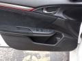 2020 Honda Civic Type R Red/Black Interior Door Panel Photo
