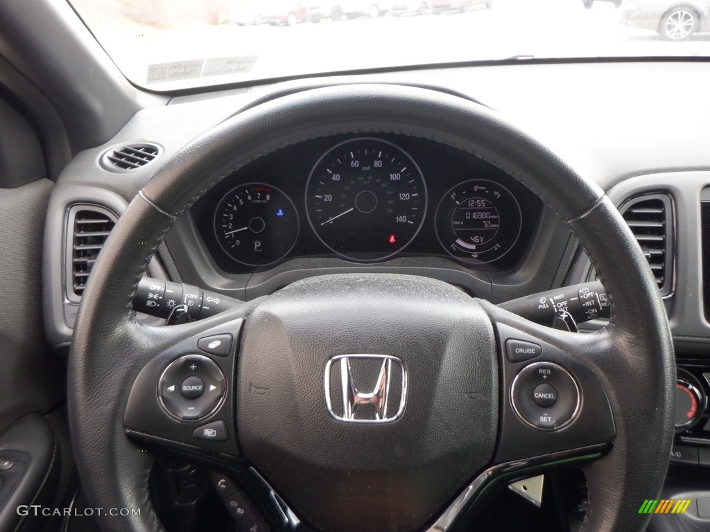 2019 HR-V Sport AWD - Lunar Silver Metallic / Black photo #23