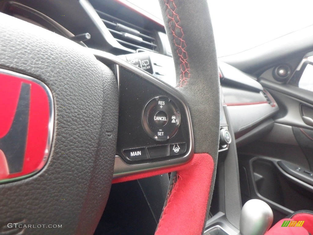 2020 Honda Civic Type R Type R Red/Black Steering Wheel Photo #146740306