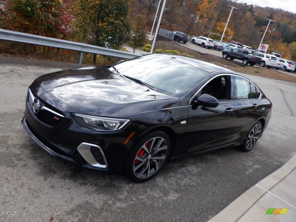 Ebony Twilight Metallic 2018 Buick Regal Sportback GS AWD Exterior Photo #146740591