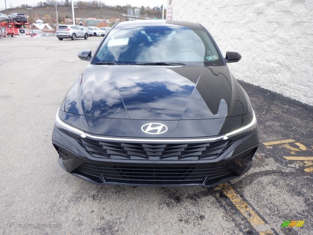 2024 Elantra SEL - Abyss Black / Gray photo #3