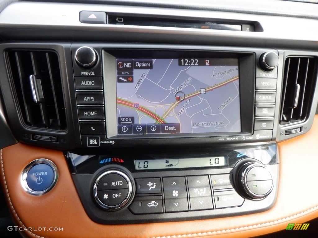 2016 RAV4 Limited Hybrid AWD - Blizzard Pearl / Nutmeg photo #4