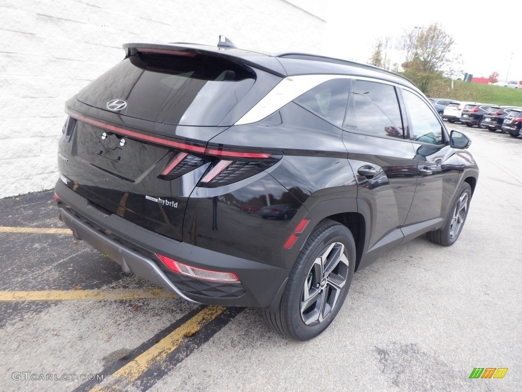 Phantom Black 2024 Hyundai Tucson Limited Hybrid AWD Exterior Photo #146741038