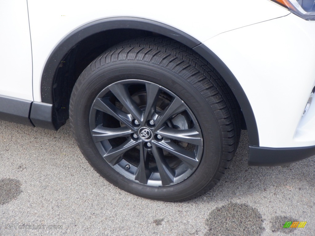 2016 RAV4 Limited Hybrid AWD - Blizzard Pearl / Nutmeg photo #13