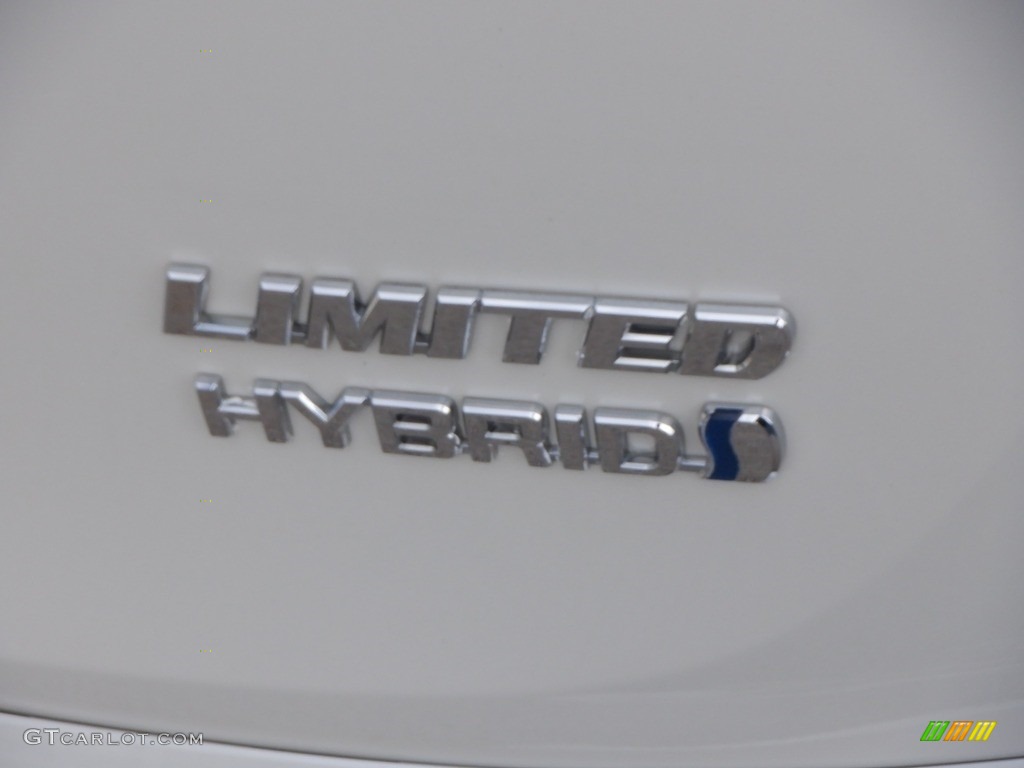 2016 RAV4 Limited Hybrid AWD - Blizzard Pearl / Nutmeg photo #20