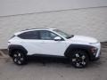 Atlas White 2024 Hyundai Kona SEL AWD Exterior