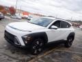 Atlas White - Kona SEL AWD Photo No. 5