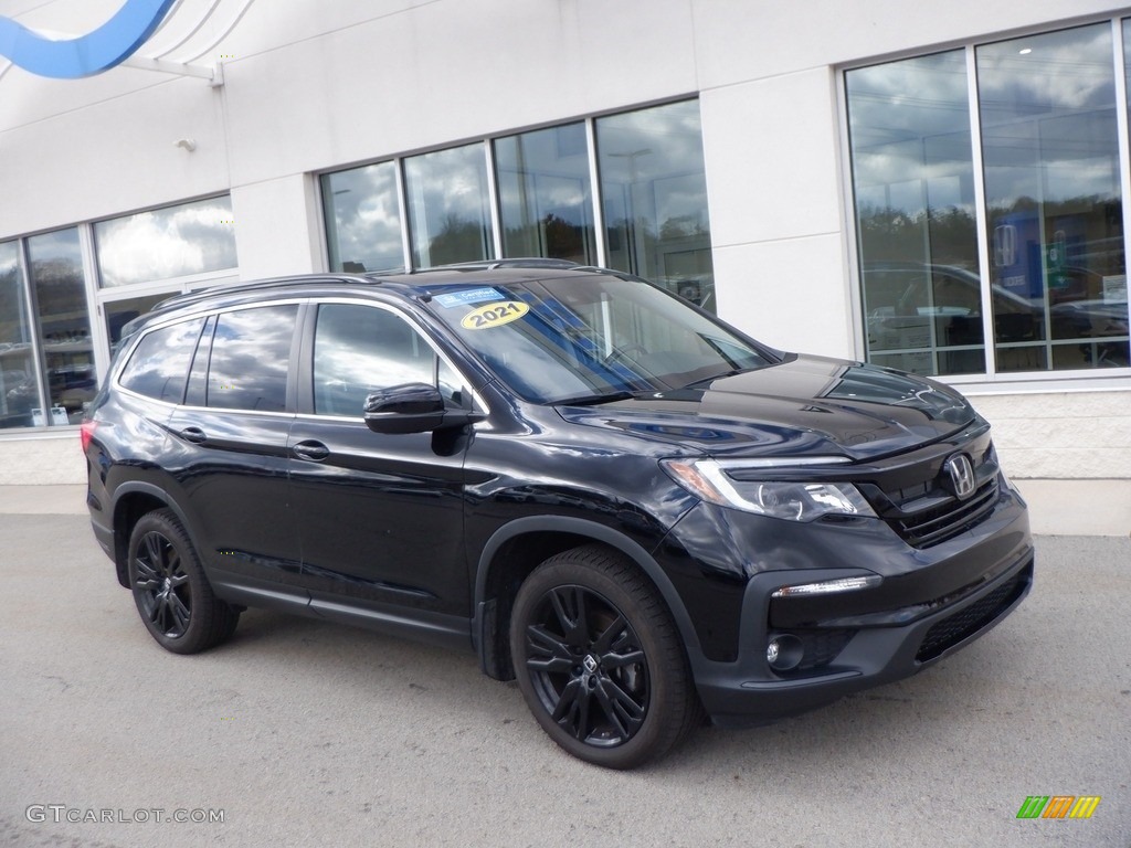 Crystal Black Pearl Honda Pilot