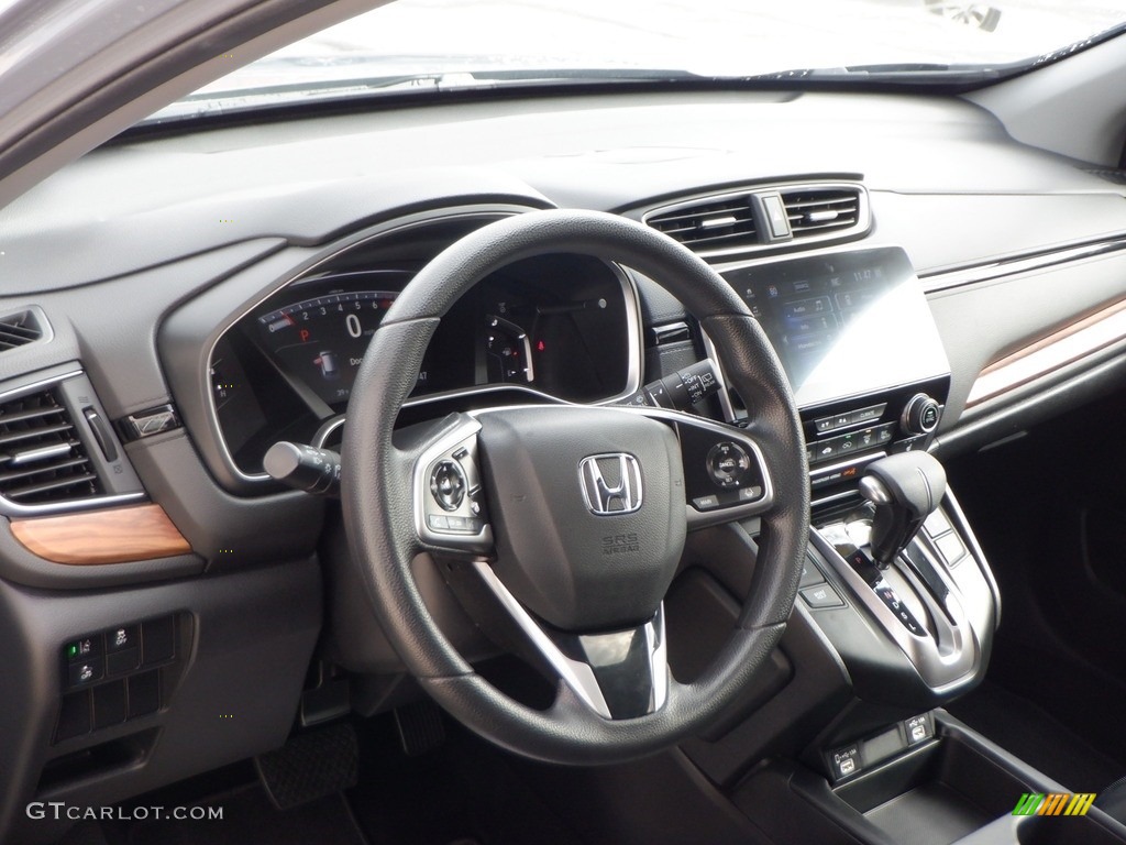 2020 Honda CR-V EX-L AWD Black Dashboard Photo #146741821