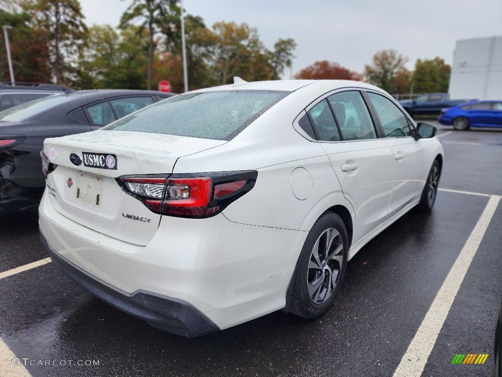 2020 Legacy 2.5i - Crystal White Pearl / Titanium Gray photo #3