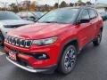 2023 Redline Pearl Jeep Compass Limited 4x4  photo #1