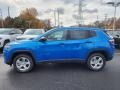 2023 Laser Blue Pearl Jeep Compass Sport 4x4  photo #3