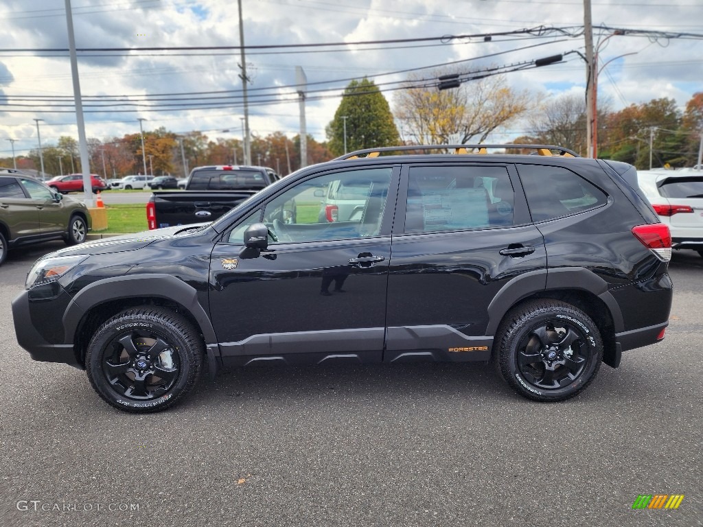 Crystal Black Silica 2023 Subaru Forester Wilderness Exterior Photo #146742847