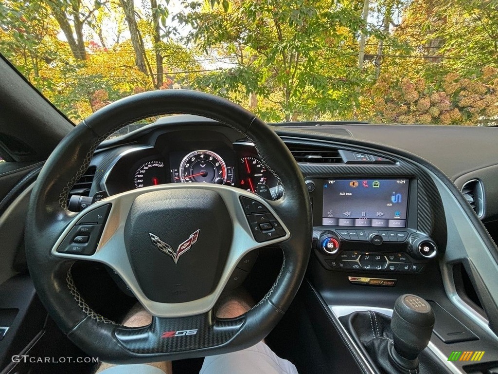 2015 Chevrolet Corvette Z06 Coupe Jet Black Dashboard Photo #146742880