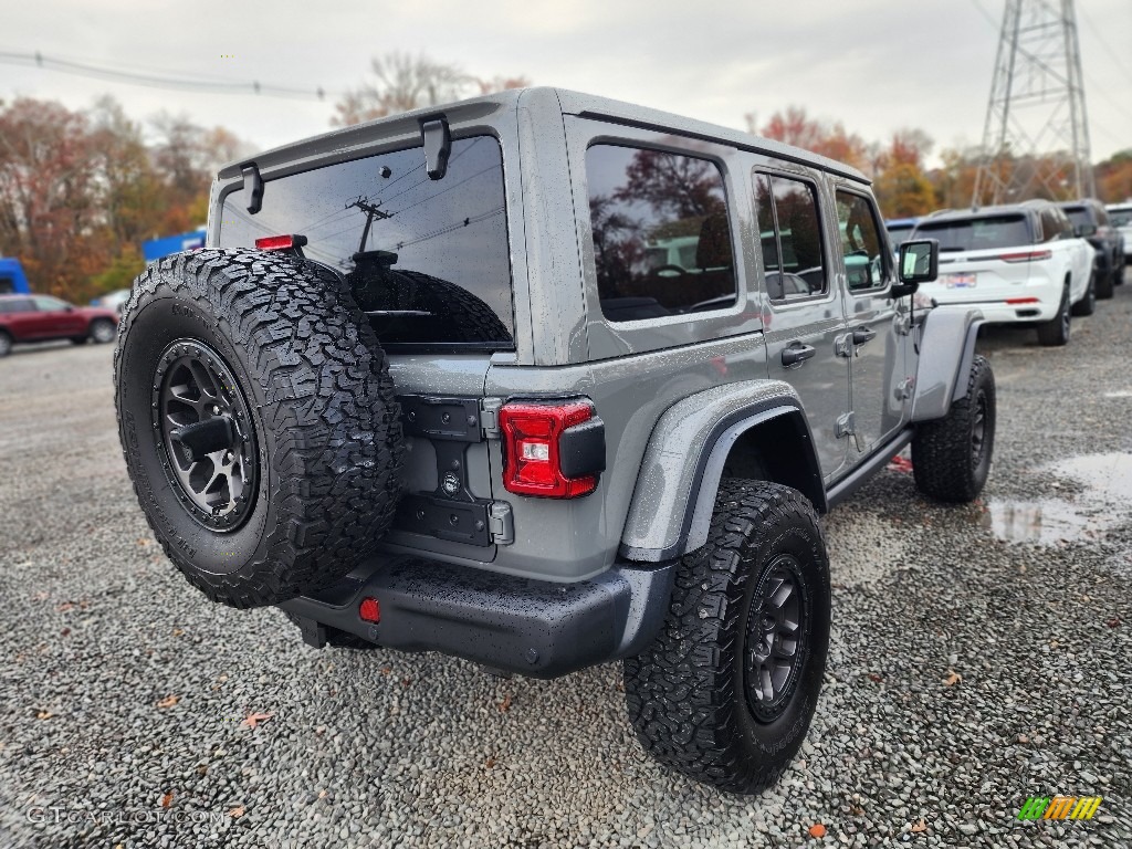 2022 Wrangler Unlimited Rubicon 4x4 - Sting-Gray / Black photo #3