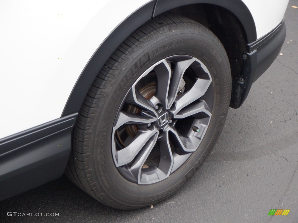 2020 CR-V EX-L AWD - Platinum White Pearl / Black photo #3