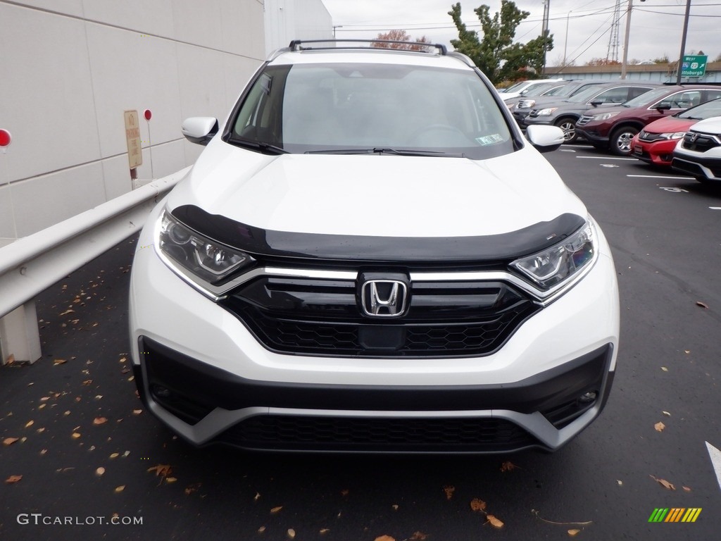 2020 CR-V EX-L AWD - Platinum White Pearl / Black photo #4