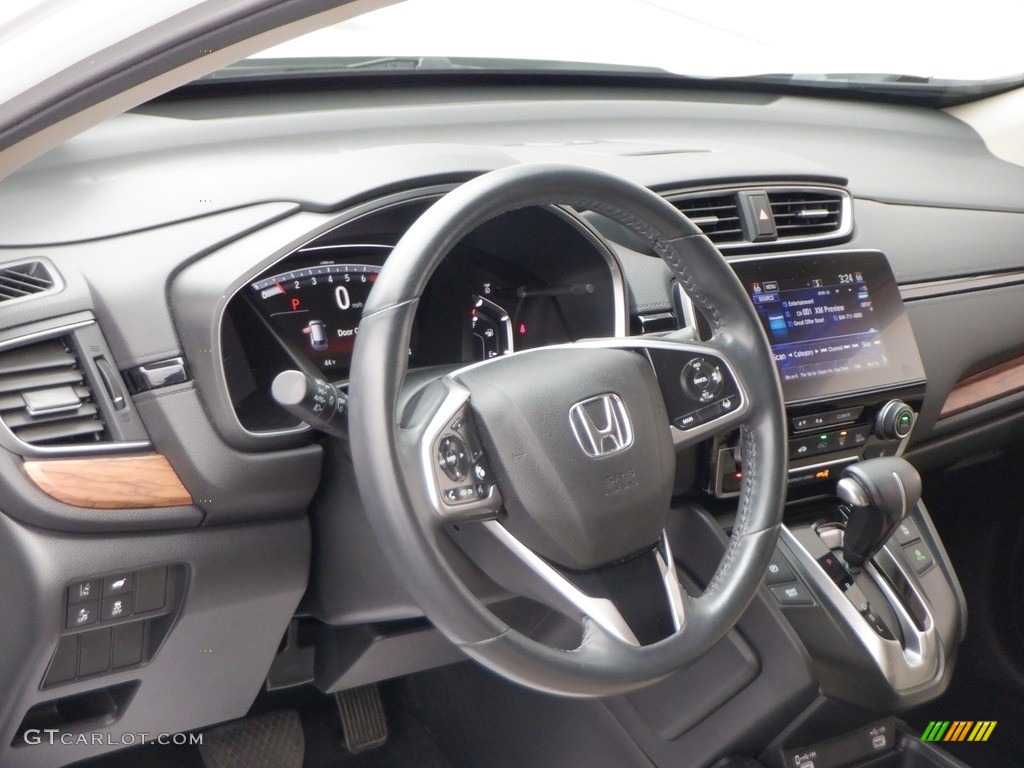 2020 Honda CR-V EX-L AWD Black Dashboard Photo #146743561