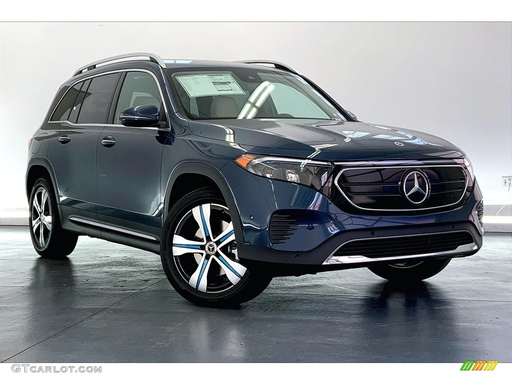 Denim Blue Metallic 2023 Mercedes-Benz EQB 250 Exterior Photo #146743591