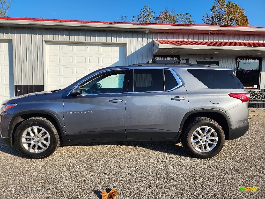 2020 Traverse LT - Satin Steel Metallic / Jet Black photo #2