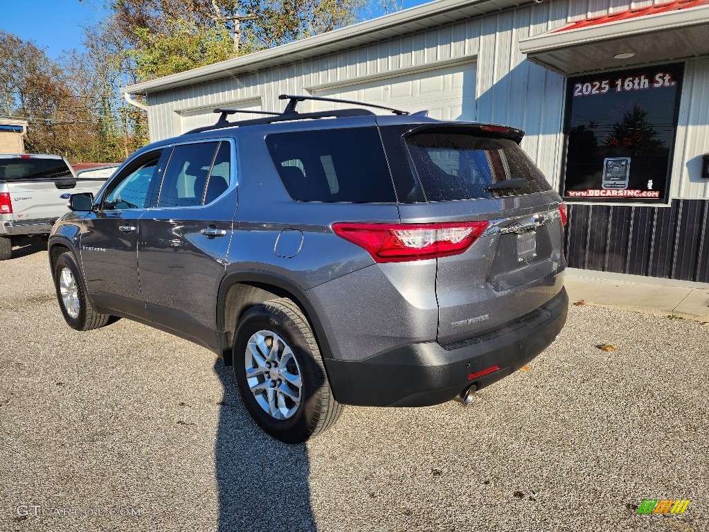 2020 Traverse LT - Satin Steel Metallic / Jet Black photo #3