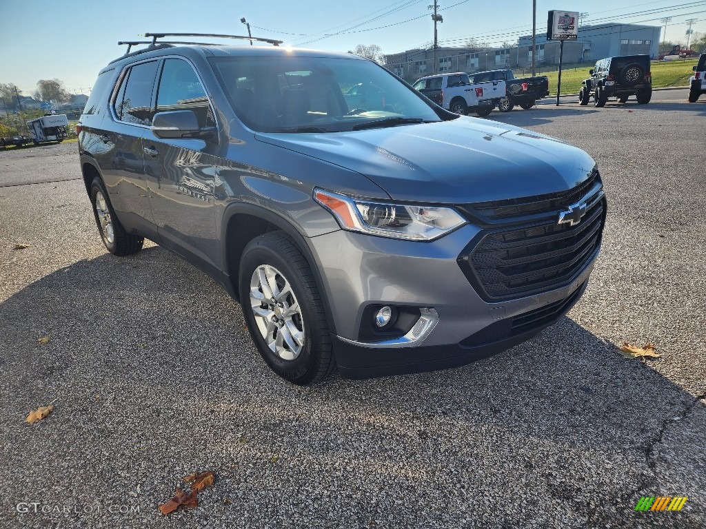 2020 Traverse LT - Satin Steel Metallic / Jet Black photo #7