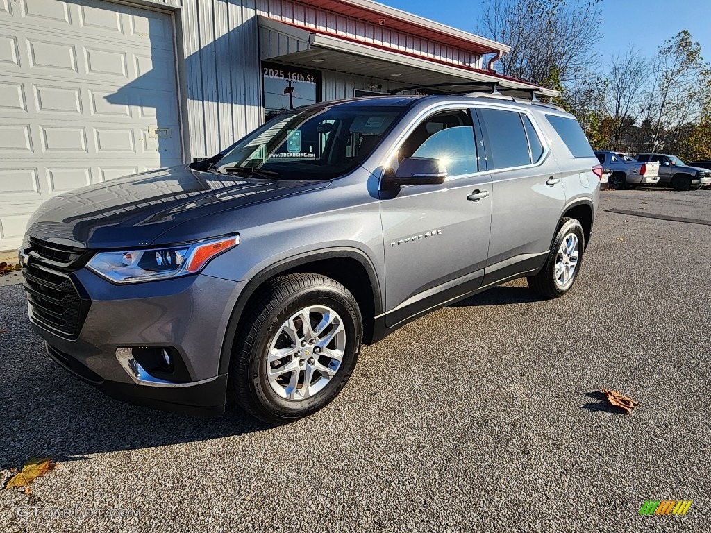 2020 Traverse LT - Satin Steel Metallic / Jet Black photo #38