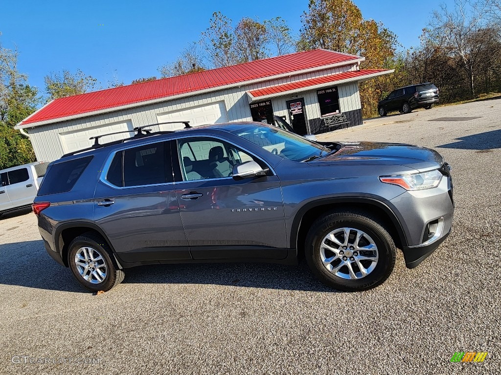 2020 Traverse LT - Satin Steel Metallic / Jet Black photo #41