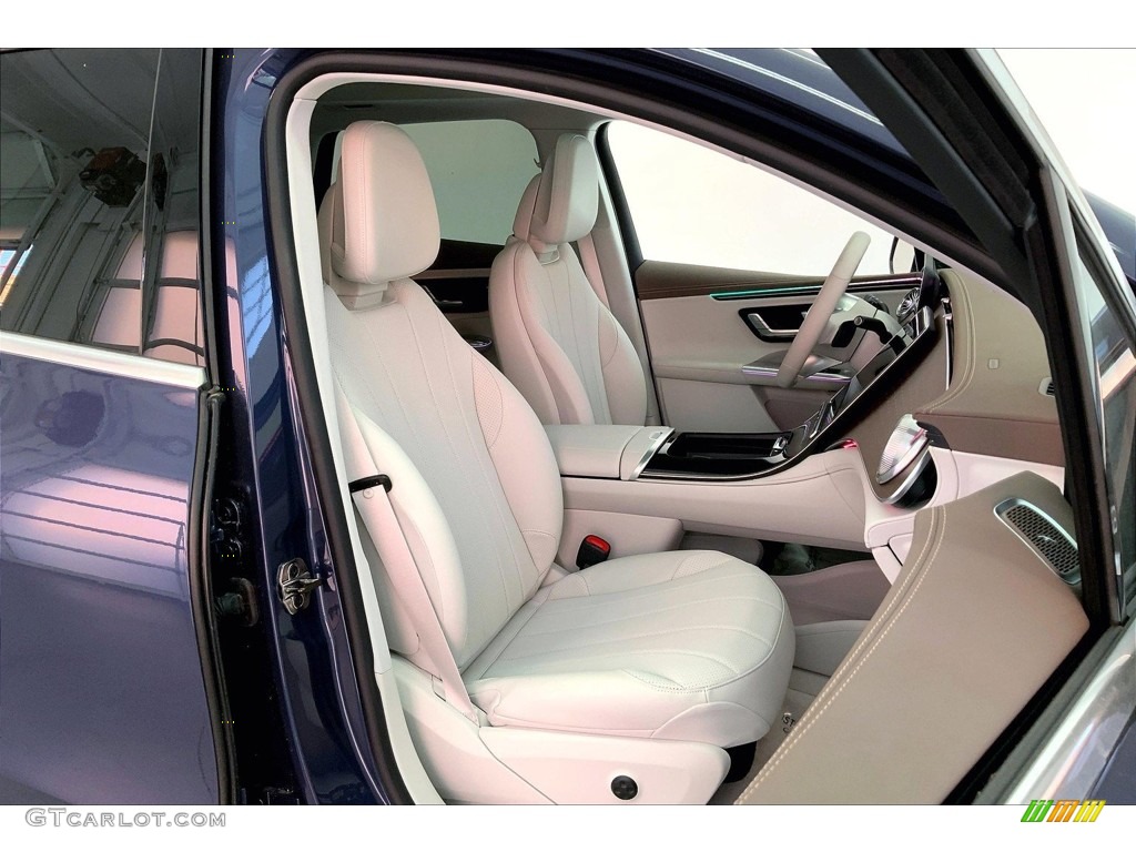Neva Gray/Sable Brown Interior 2023 Mercedes-Benz EQE 350+ SUV Photo #146744488