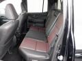 2021 Honda Ridgeline Black/Red Interior Rear Seat Photo
