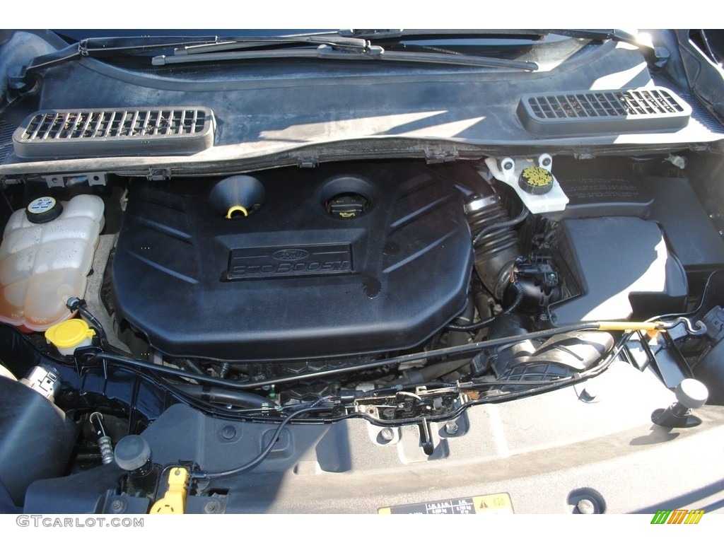 2013 Escape Titanium 2.0L EcoBoost 4WD - Tuxedo Black Metallic / Charcoal Black photo #32