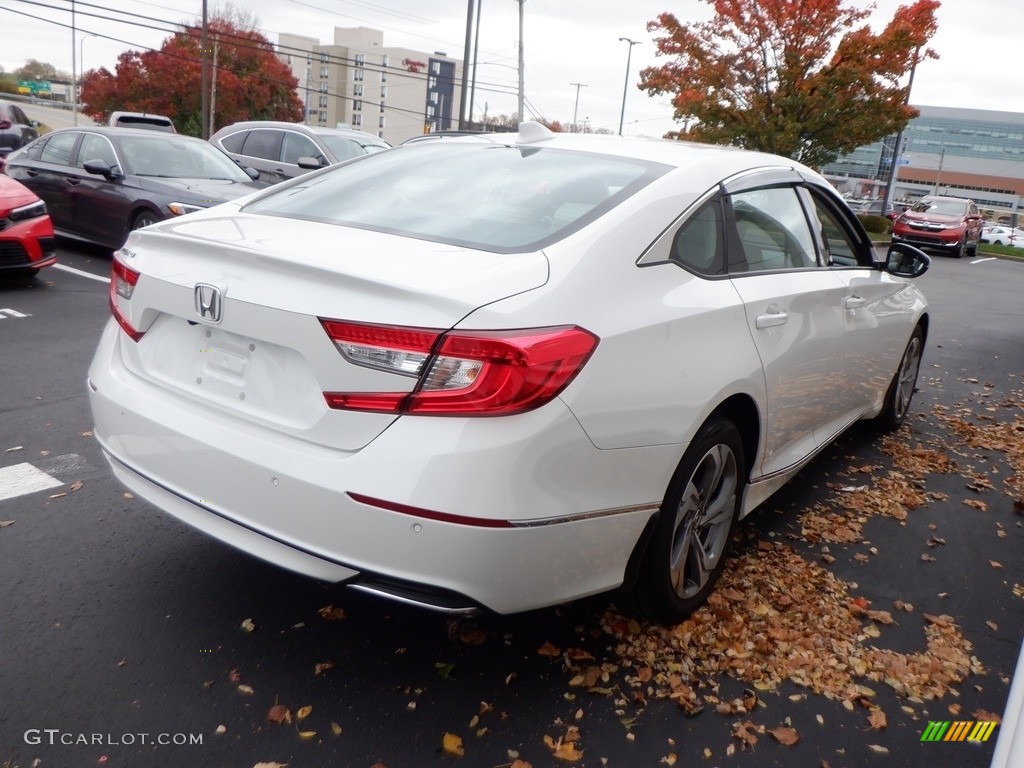 2021 Accord EX-L - Platinum White Pearl / Gray photo #5