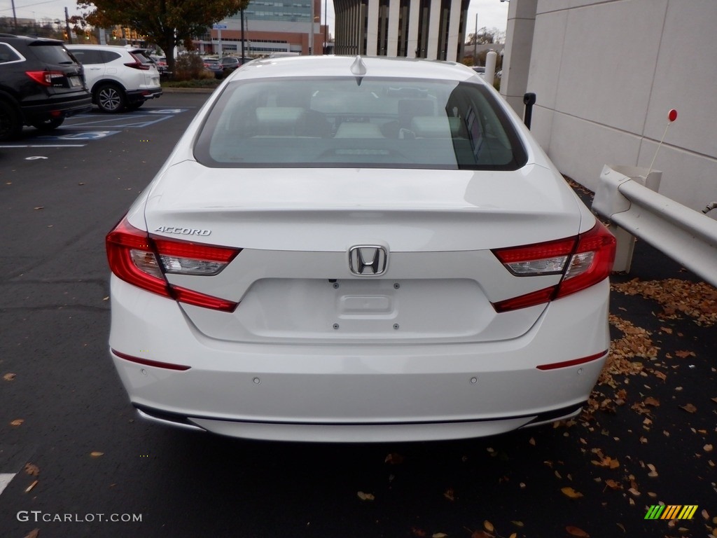 2021 Accord EX-L - Platinum White Pearl / Gray photo #6