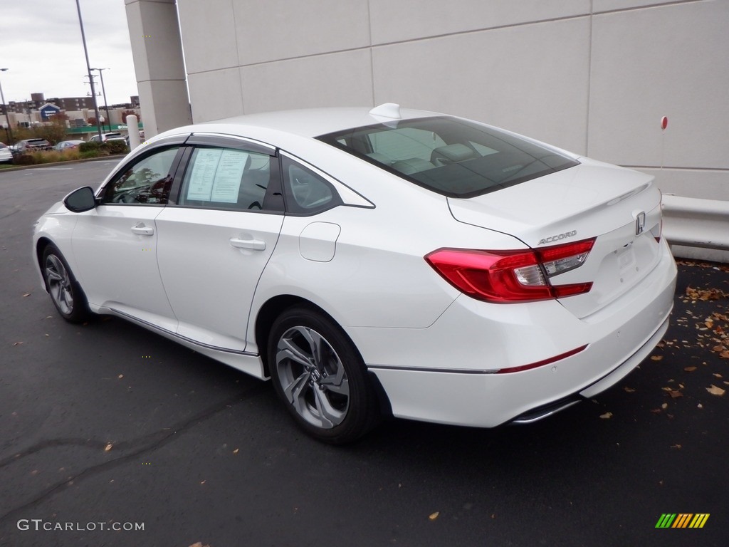 2021 Accord EX-L - Platinum White Pearl / Gray photo #7