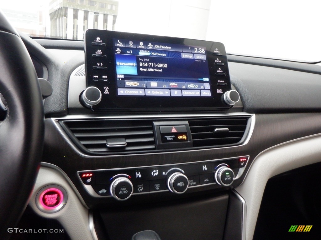 2021 Accord EX-L - Platinum White Pearl / Gray photo #17