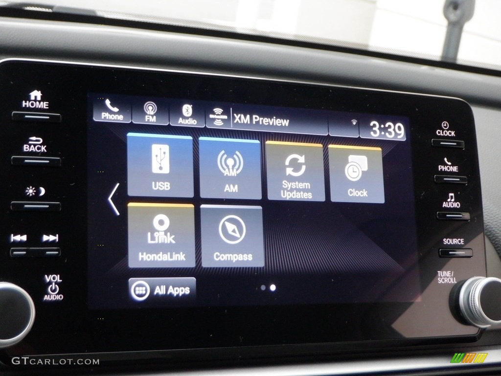 2021 Accord EX-L - Platinum White Pearl / Gray photo #21