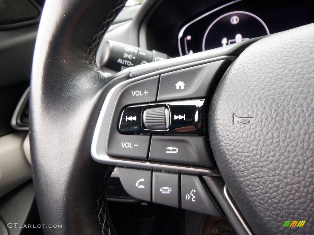 2021 Honda Accord EX-L Gray Steering Wheel Photo #146745286