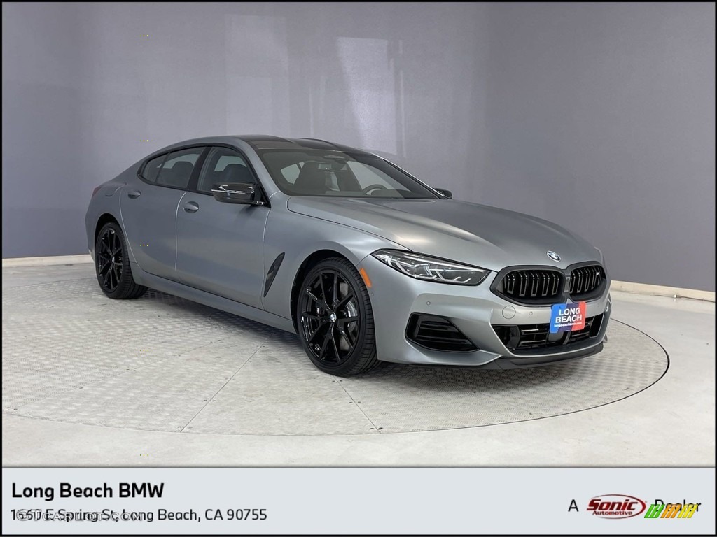 Frozen Pure Gray Metallic BMW 8 Series