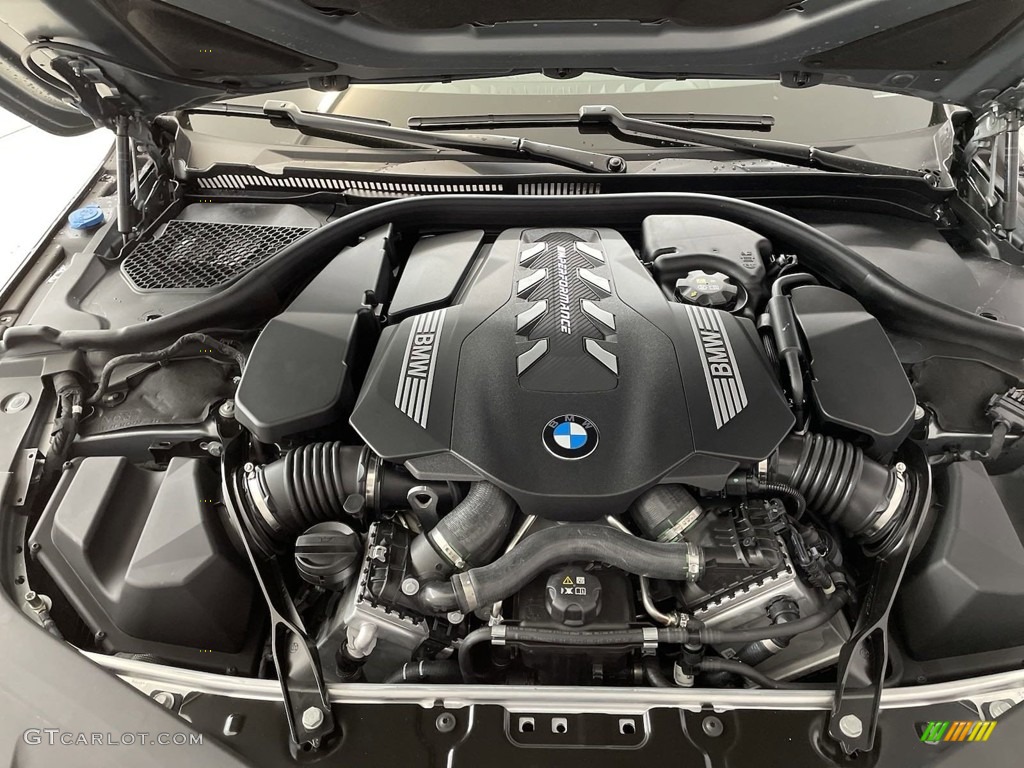 2024 BMW 8 Series M850i xDrive Gran Coupe 4.4 Liter M TwinPower Turbocharged DOHC 32-Valve VVT V8 Engine Photo #146745505