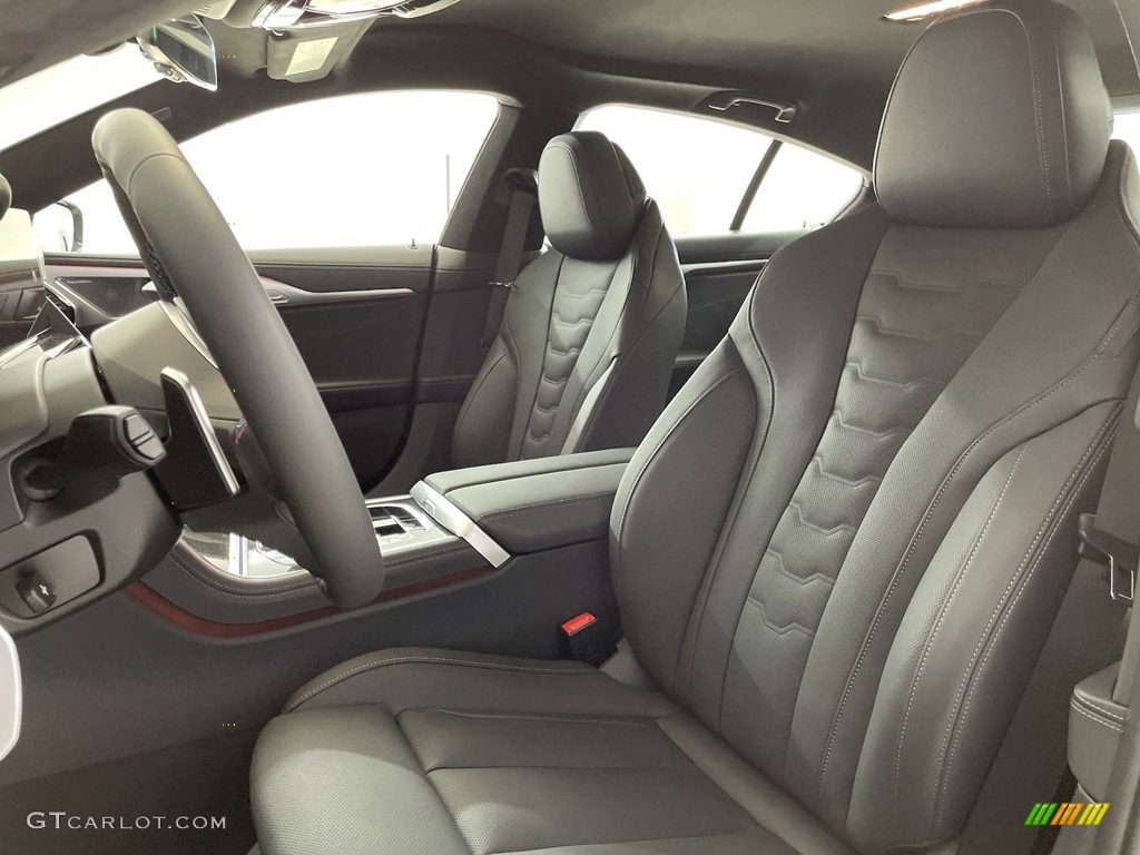 Black Interior 2024 BMW 8 Series M850i xDrive Gran Coupe Photo #146745547