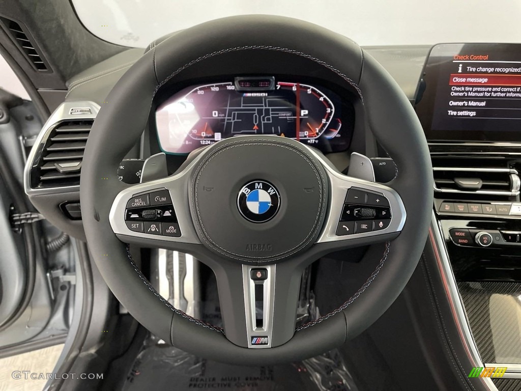 2024 8 Series M850i xDrive Gran Coupe - Frozen Pure Gray Metallic / Black photo #14
