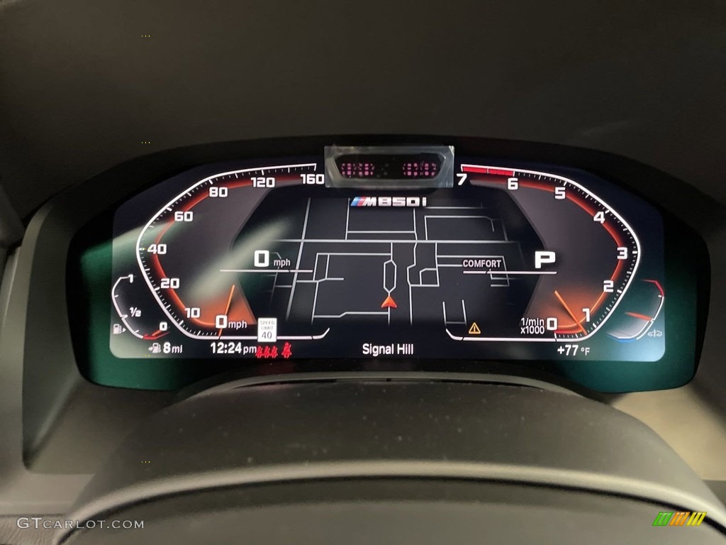 2024 8 Series M850i xDrive Gran Coupe - Frozen Pure Gray Metallic / Black photo #17