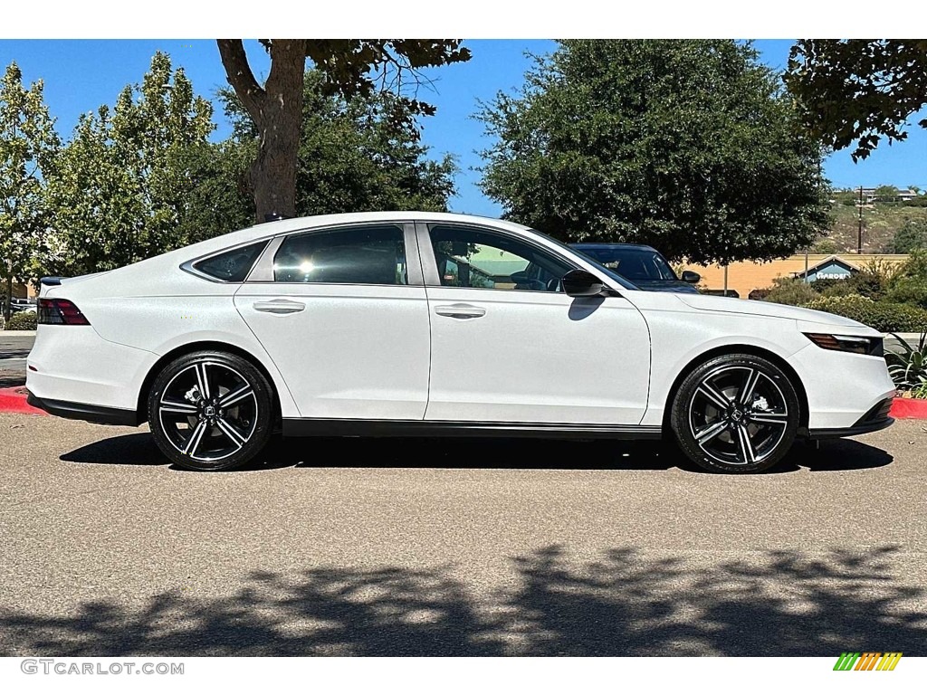 2024 Accord Sport Hybrid - Platinum White Pearl / Black photo #3