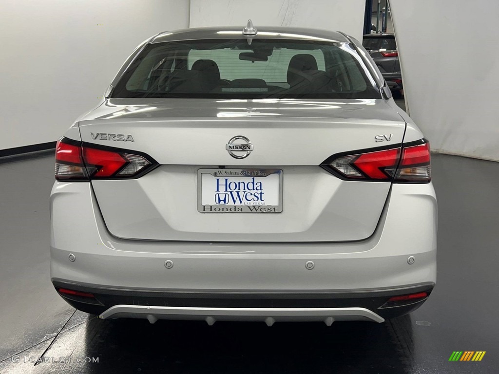 Brilliant Silver Metallic 2021 Nissan Versa SV Exterior Photo #146745715