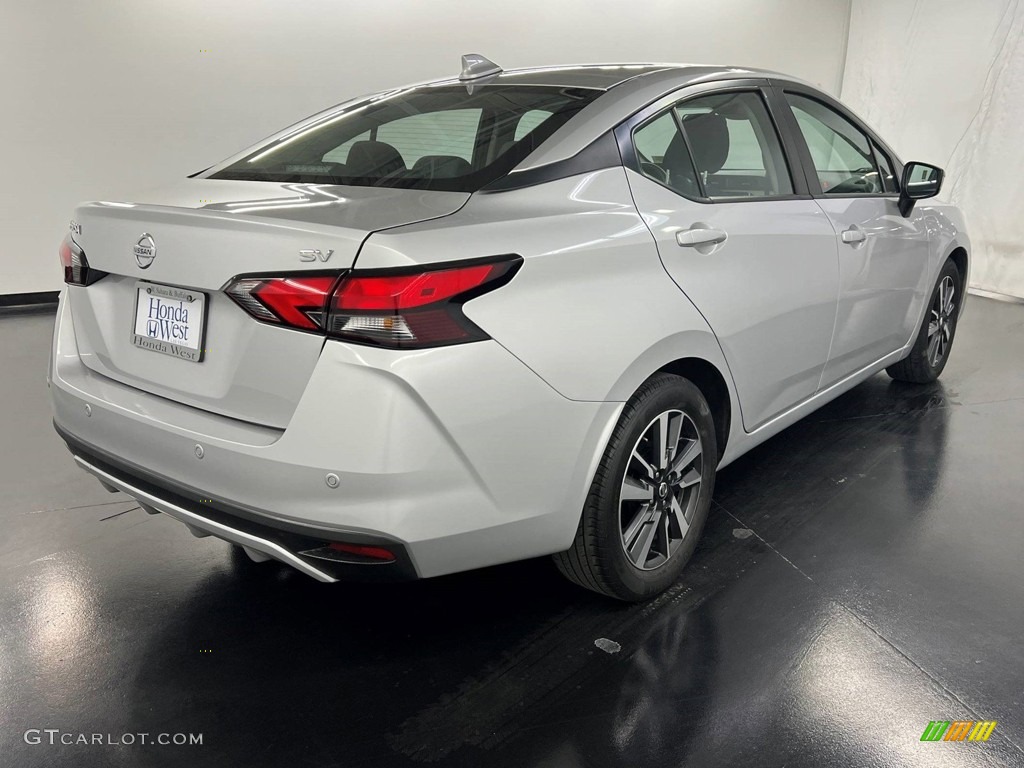 Brilliant Silver Metallic 2021 Nissan Versa SV Exterior Photo #146745724