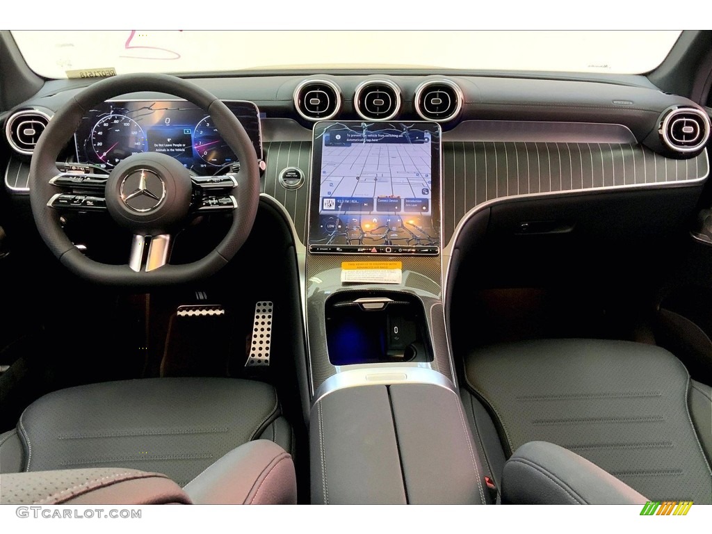 2024 Mercedes-Benz GLC 300 4Matic Coupe AMG Black Dashboard Photo #146745808