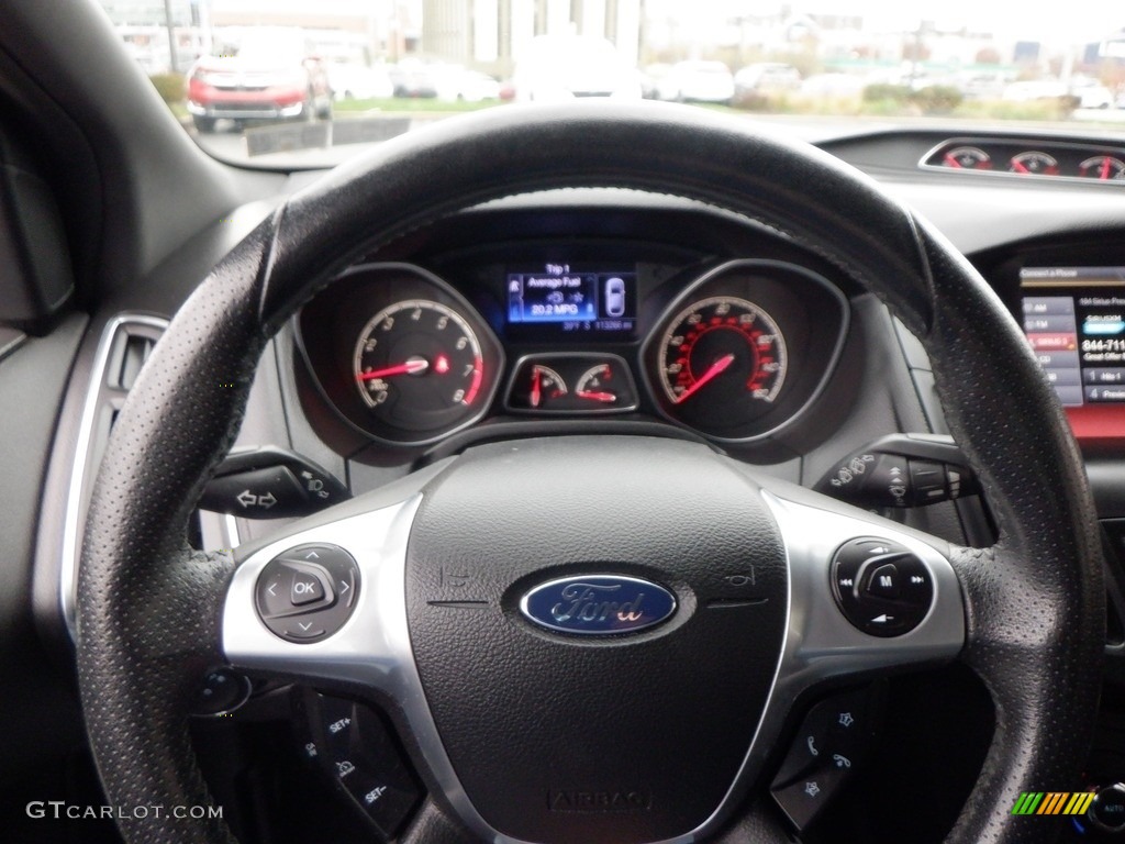 2013 Focus ST Hatchback - Ingot Silver / ST Smoke Storm Recaro Seats photo #21
