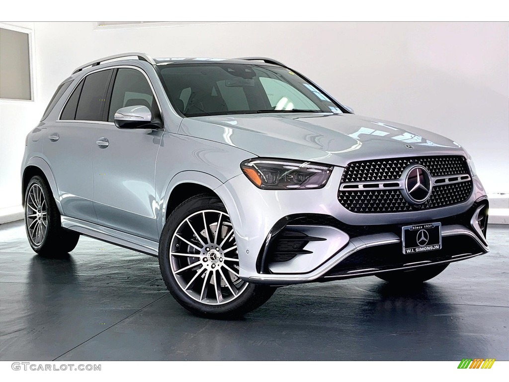 2024 GLE 450 4Matic - Cirrus Silver Metallic / Black photo #12