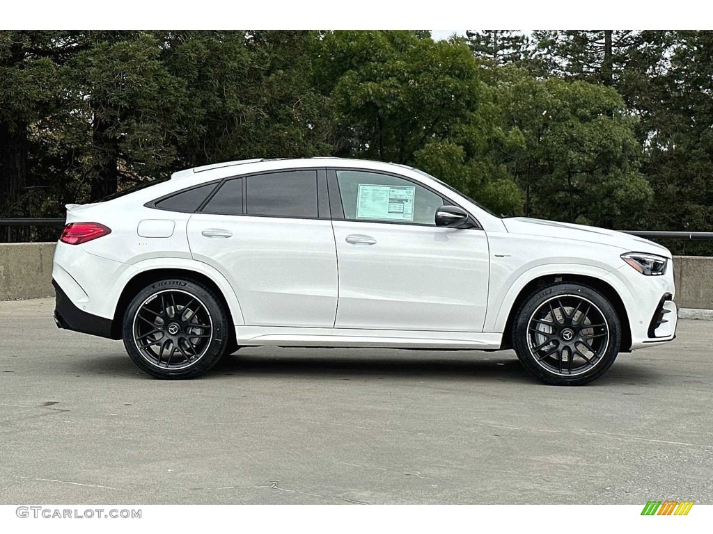 2024 GLE 53 AMG 4Matic Coupe - Polar White / Classic Red/Black photo #3